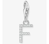 Thomas Sabo Silver Cubic Zirconia Letter F Charm 1946-051-14 Silver One Size