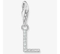 THOMAS SABO Silver Cubic Zirconia Letter L Charm 1940-051-14