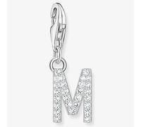 THOMAS SABO Silver Cubic Zirconia Letter M Charm 1941-051-14