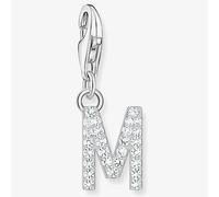 Thomas Sabo Silver Cubic Zirconia Letter M Charm 1941-051-14 Silver One Size