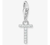 Thomas Sabo CZ T Initial Charm 2.2 x 0.7cm