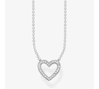 Thomas Sabo Love & Hearts Ladies' Sterling Silver Heart Necklace