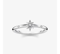 THOMAS SABO ring star with stones silver 925 sterling silver TR2317-051-14-52