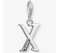 Thomas Sabo Silver Cubic Zirconia X Charm 1604-643-21 Silver One Size
