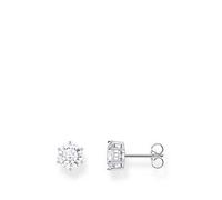 Thomas Sabo Sterling Silver Essentials Sterling Silver Sparkling White Zirconia Earrings H2300-051-14 - Sterling Silver / Zirconia