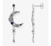 Thomas Sabo Sterling Silver Magic Stars Long Drop Earrings H2200-945-7 - Sterling Silver / Stone / Zirconia