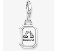 THOMAS SABO Silver Octagonal Cubic Zirconia Libra Charm 2141-643-21