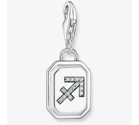 THOMAS SABO Silver Octagonal Cubic Zirconia Sagittarius Charm 2144-643-21