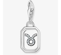 Thomas Sabo Charm Club Charmista Sterling Silver Zirconia Zodiac Sign Taurus Charm 2151-643-21 -