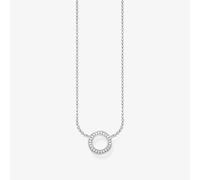Thomas Sabo Silver Open Circle Necklace Ke1650-051-14 Silver One Size