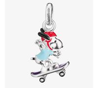 THOMAS SABO Silver Peanuts Snoopy on Skateboard Charm CC1346-664-7