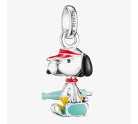 THOMAS SABO Silver Peanuts Snoopy with Suitcase Charm CC1345-664-7