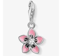 THOMAS SABO Silver Pink Flower Charm 1354-041-9