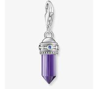 THOMAS SABO Silver Purple Hexagon Amulet Charm 2047-348-13