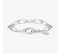 Thomas Sabo Silver Ring Clasp Link Bracelet A2133-051-14-L19 Silver One Size
