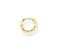 Thomas Sabo Charm Club Charming Yellow Gold Mini Hoop Single Earring 12mm CR660-413-39 - - Sterling Silver