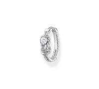 Thomas Sabo Single Creole Rope with Knots 925 Sterling Silver CR695