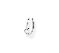 Thomas Sabo single ear cuff white stone silver 925 sterling silver EC0018-051-14