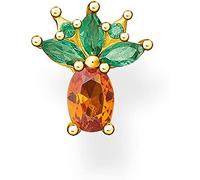 Thomas Sabo Women Single Stud Earring Pineapple 925 Sterling Silver H2191-472-7