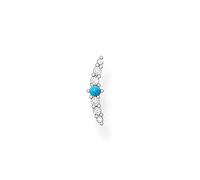 THOMAS SABO Single ear stud turquoise stone 925 Sterling Silver