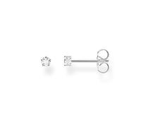 Thomas Sabo Charm Club Charming Silver Zirconia Single Ear Stud - Small H2147-051-14 - Elegant - Sterling Silver