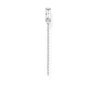 Thomas Sabo Women Single Stud Earring White Stone 925 Sterling Silver H2183-051-14