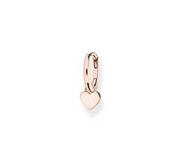 Thomas Sabo single hoop earrings with heart pendant gold-plated silver CR696-415-40
