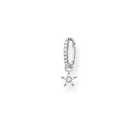 Thomas Sabo Women Single Hoop Earring with Star Pendant 925 Sterling Silver
