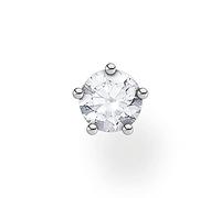 Thomas Sabo Charm Club Charming Zirconia Claw Setting Single Ear Stud H2135-051-14 - Signature - Sterling Silver