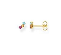 Thomas Sabo single stud earrings white stones 925 sterling silver H2132