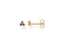 Thomas Sabo single stud earrings white stones 925 sterling silver H2138