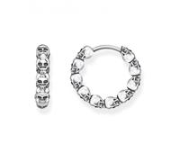 Thomas Sabo Skull Mini Hoops CR619-637-21 - Exclusive Design |