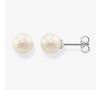 Thomas Sabo Women Ear studs Freshwater Pearl white 925 Sterling Silver H1431-028-14