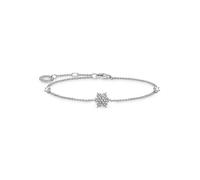 THOMAS SABO Snowflake Bracelet with White Stones White