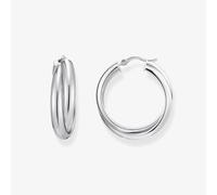 THOMAS SABO Sterling Silver 27mm Intertwined Hoop Earrings CR738-001-21