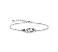 Thomas Sabo Sterling Silver 7" & CZ Phoenix Wing Bracelet