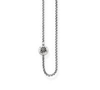 Thomas Sabo Sterling Silver Blackened Beads Necklace