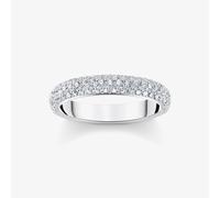 THOMAS SABO Sterling Silver Cubic Zirconia Full Eternity Ring TR2462-051-14-54