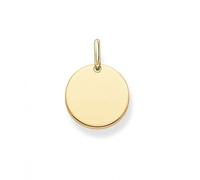 Thomas Sabo Sterling Silver Disc Pendant LBPE0001-413-12