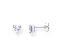 Thomas Sabo CZ Heart Stud Earrings 0.7 x 0.7cm