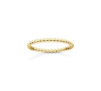 Thomas Sabo Sterling Silver Elegant Ring 18k Gold Plating Recycled 925 Silver, Women, TR2122-413-12-60