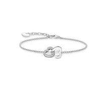 Thomas Sabo Sterling Silver Essentials Sterling Silver Intertwined Hearts With Zirconia