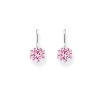 Thomas Sabo Sterling Silver Essentials Sterling Silver Pink Zirconia Earrings H2287-051-9 -