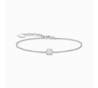Thomas Sabo Sterling Silver Essentials Sterling Silver White Zirconia Bracelet