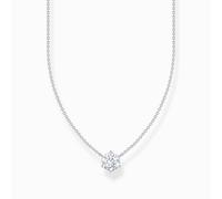Thomas Sabo Sterling Silver Essentials Sterling Silver White Zirconia Necklace