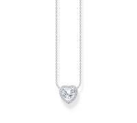 Thomas Sabo Sterling Silver Glam & Soul Sterling Silver Love & Hearts White Zirconia - Sterling Silver / Zirconia