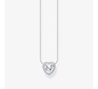 THOMAS SABO Sterling Silver Heart Shaped Pendant Necklace KE2280-051-14-L45V