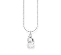 Thomas Sabo Sterling Silver Interlocking Heart Pendant Necklace