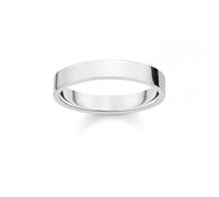 Thomas Sabo Sterling Silver Love Band Ring TR2112-001-12 - Size 58