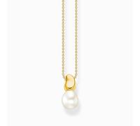 Thomas Sabo KE2318-430-14-L45V Necklace with pearls-Pendant Natural Beauty Go...